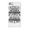 Real Kings Are Born On November 1 iPhone 7 Case