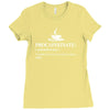 Procaffeinate Noun Ladies Fitted T-Shirt