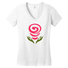 cute flowers Women's V-Neck T-Shirt