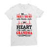 There's This Boy Who Stole My Heart He Calls Me Grandma Ladies Fitted T-Shirt