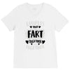 couples that fart together stay together V-Neck Tee