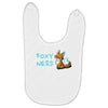 foxy nerd Baby Bibs