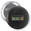 science is for winners Pin-back button