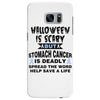 halloween is scary but stomach cancer is deadly spread the word lep sa Samsung Galaxy S7 Edge Case