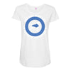 boxers support diabetes awareness Maternity Scoop Neck T-shirt