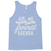 feminist agenda Tank Top
