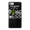 vegan for the voiceless iPhone 7 Case