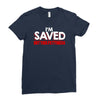 i'm saved but this pettiness Ladies Fitted T-Shirt