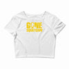 gone squatchin Crop Top