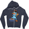 perry agent p Zipper Hoodie