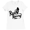 rad racing Ladies Fitted T-Shirt