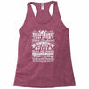 camping rules!! Racerback Tank