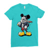 jason mouse Ladies Fitted T-Shirt