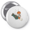 the falling italian Pin-back button