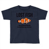 lost fish Toddler T-shirt