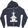 Yoga with Goat Zipper Hoodie