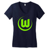 vfl wolfsburg die Women's V-Neck T-Shirt