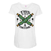 this is not a costume Maternity Scoop Neck T-shirt