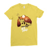 back from the pit Ladies Fitted T-Shirt