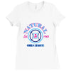natural girls league Ladies Fitted T-Shirt