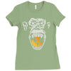 angry monkey jaune sure Ladies Fitted T-Shirt