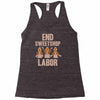 end sweetshop labor Racerback Tank