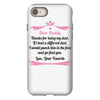 Dear Daddy, Thanks for Being my Dad Baby Boy Letter to Father iPhone 8