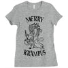 merry krampus Ladies Fitted T-Shirt