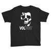 volbeat danish rock band cool skull Youth Tee