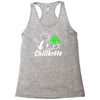 chillkrote smoke weed punk gras Racerback Tank
