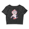 freddy krueger floral Crop Top