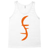 helix of heroes funny retro sci fi superhero symbol cool logo Tank Top