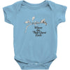 where the side quest ends Baby Onesie