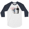 banksy bat 3/4 Sleeve Shirt