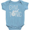 gym and tonic Baby Onesie
