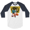 Goku 3D 3/4 Sleeve Shirt
