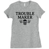 troublemaker Ladies Fitted T-Shirt