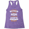 Super Cool Mom Of A Freaking Awesome Granddaughter Racerback Tank