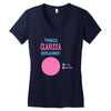 clarissa explained nothing Women's V-Neck T-Shirt