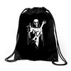darth vader heavy metal Drawstring Bags