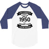 Premium Vintage 1950 3/4 Sleeve Shirt