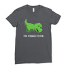 the struggle is real Ladies Fitted T-Shirt