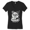 burton's imaginary friends Women's V-Neck T-Shirt