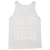 lazy is a very strong word Tank Top