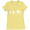 alien arith metic Ladies Fitted T-Shirt