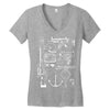 playerunknown's battlegrounds 2 Women's V-Neck T-Shirt