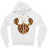 Minnie Mouse Leopard Zipper Hoodie