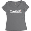 made in canada Women's Triblend Scoop T-shirt