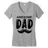 awsome dad Women's V-Neck T-Shirt