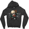 my hero academia katsuki bakugo Zipper Hoodie